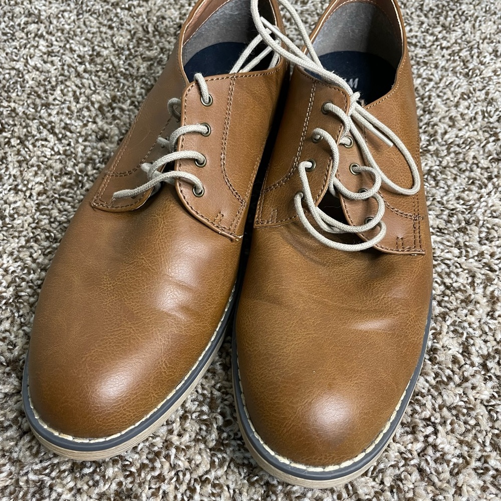 H&M Mens Shoes Size 10 Brown